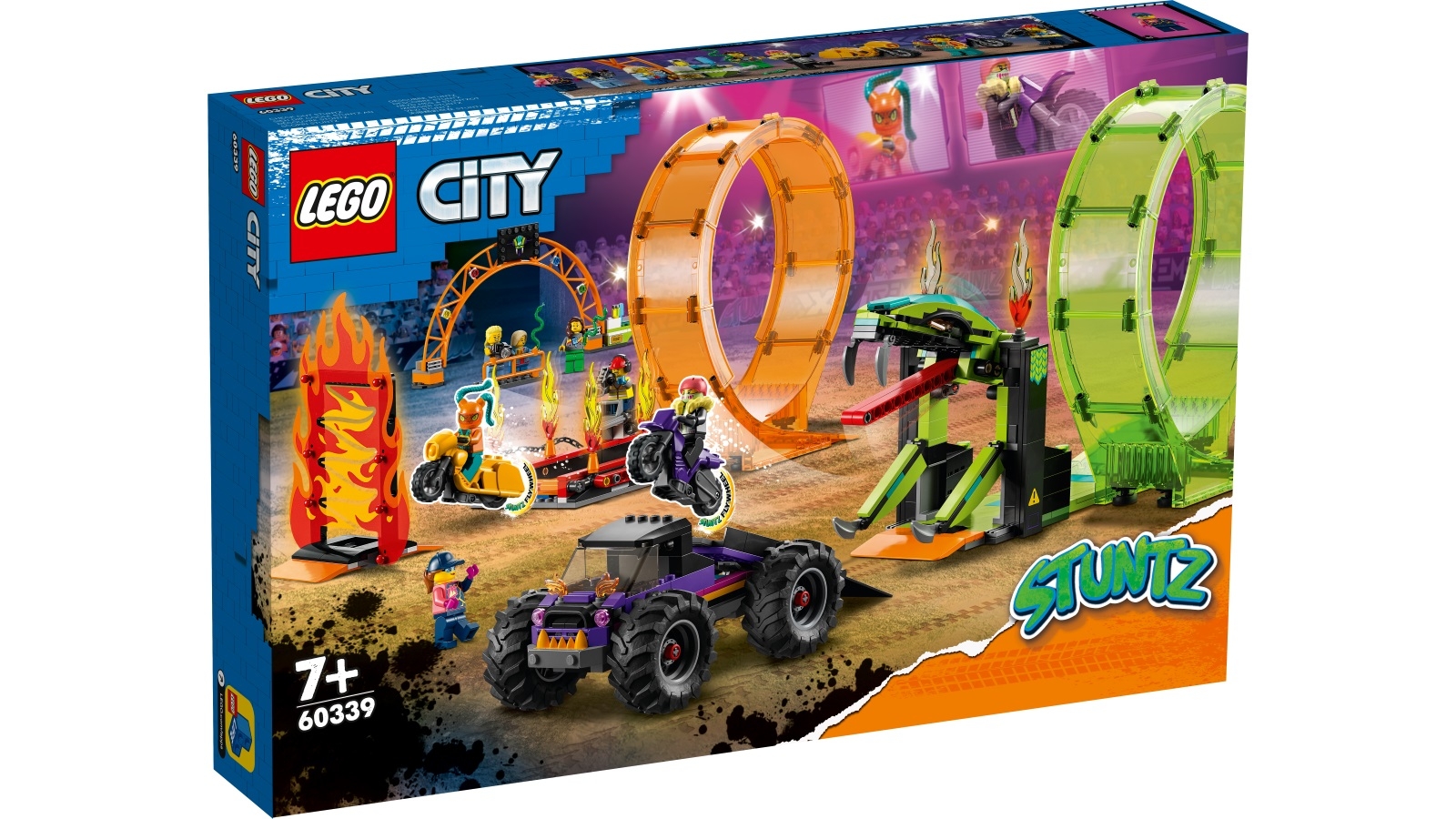Lego 60339 Double Loop Stunt Arena - City Stuntz