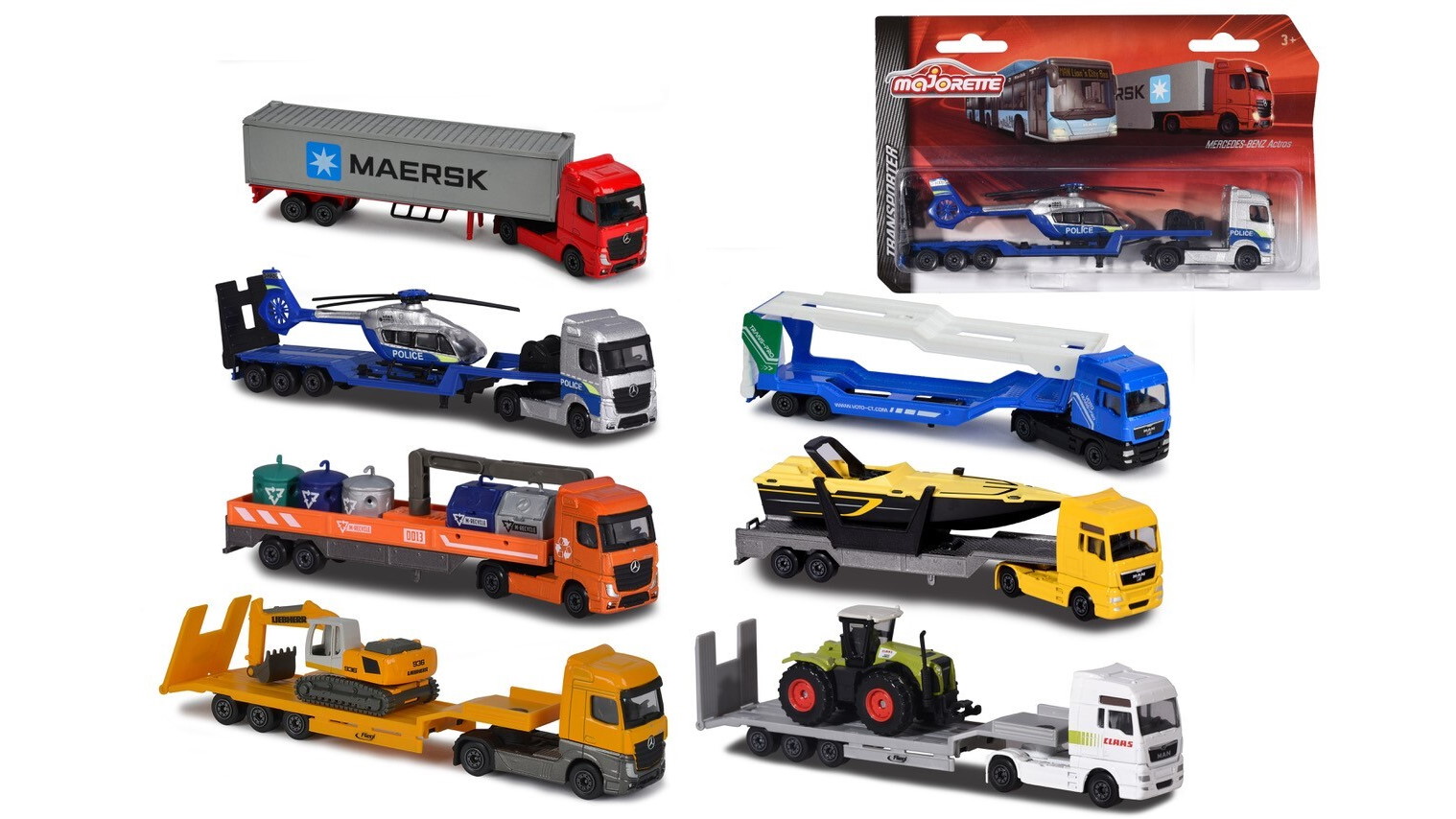 Majorette 20cm Transporter Assorted