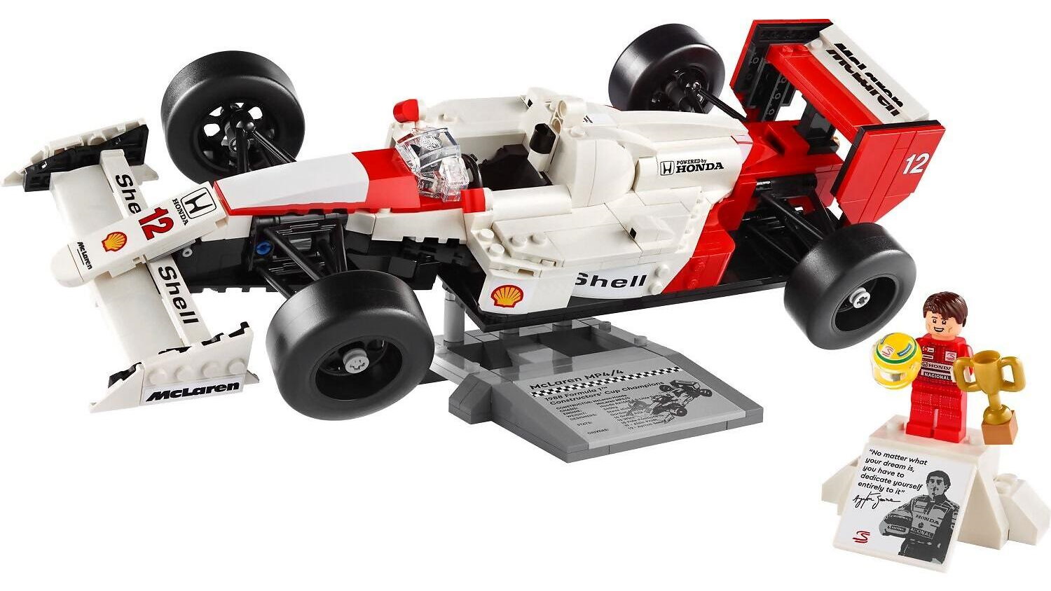 LEGO Icons 10330 McLaren MP4/4 & Ayrton Senna