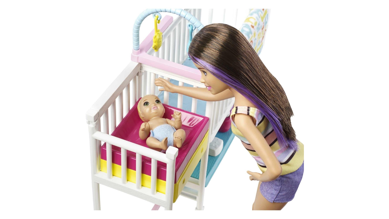 Mattel Barbie Skipper Babysitters Inc Nap N Nurture Nursery Dolls