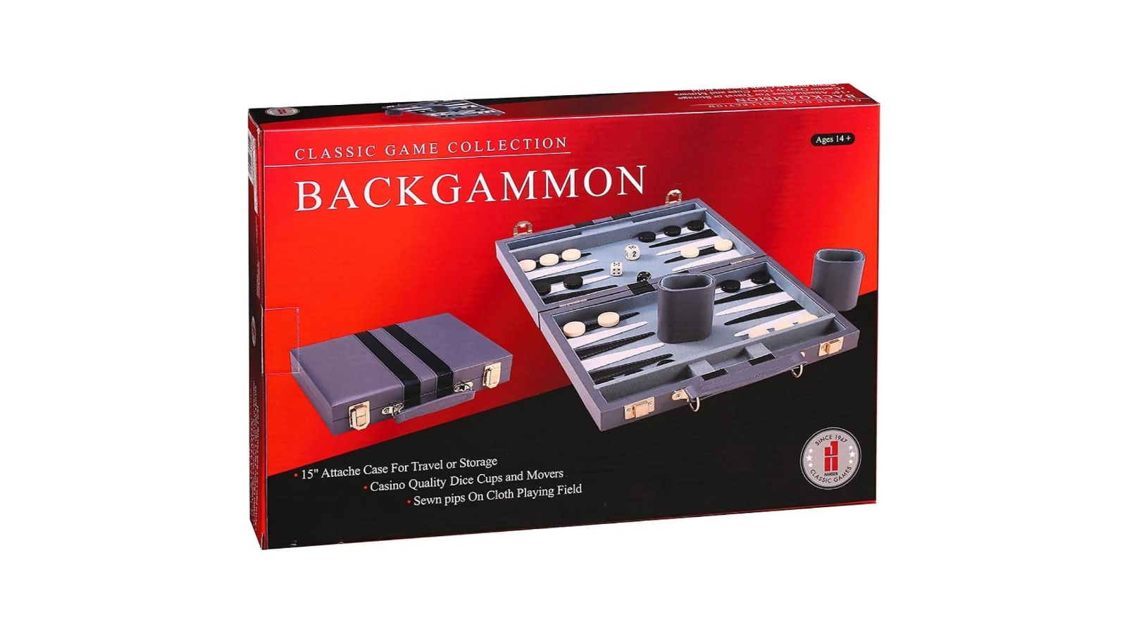 Hansen Backgammon Classic Game Collection Set