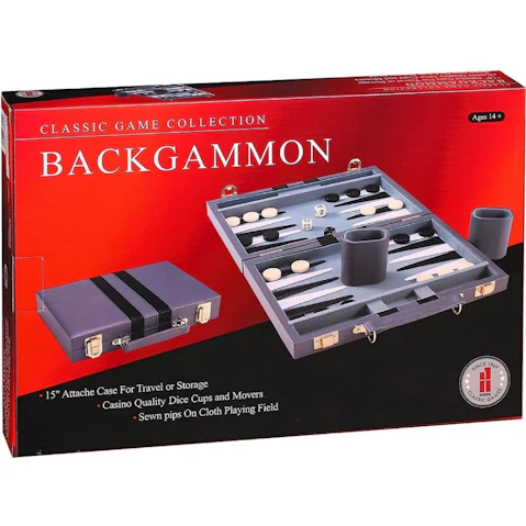 Hansen Backgammon Classic Game Collection Set