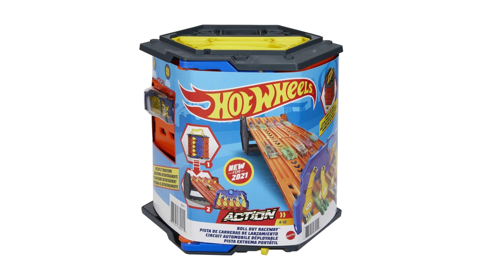 Mattel Gyx11 Hot Wheels Roll Out Raceway Track Set Harvey Norman