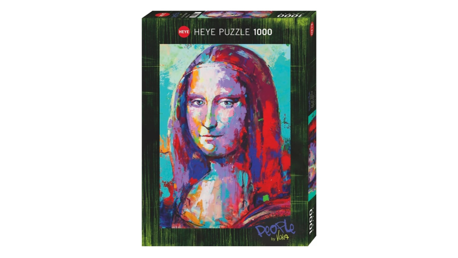 Heye 1000 Piece People by Voka Mona Lisa Jigsaw Puzzle 