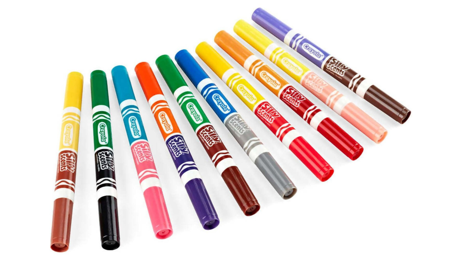 Crayola Pack of 10 Silly Scents Smash Ups Dual Ended Marker