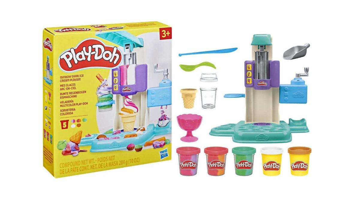 Play-doh Rainbow Swirl Ice Cream Playset