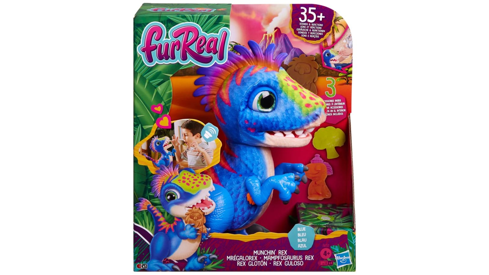 Furreal Munchin Rex Blue Baby Dino Harvey Norman