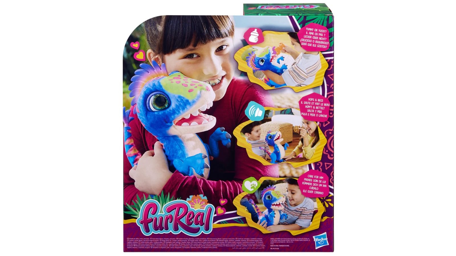 Hasbro Furreal Baby Dino FurReal Friends Munchin T-Rex Interactive