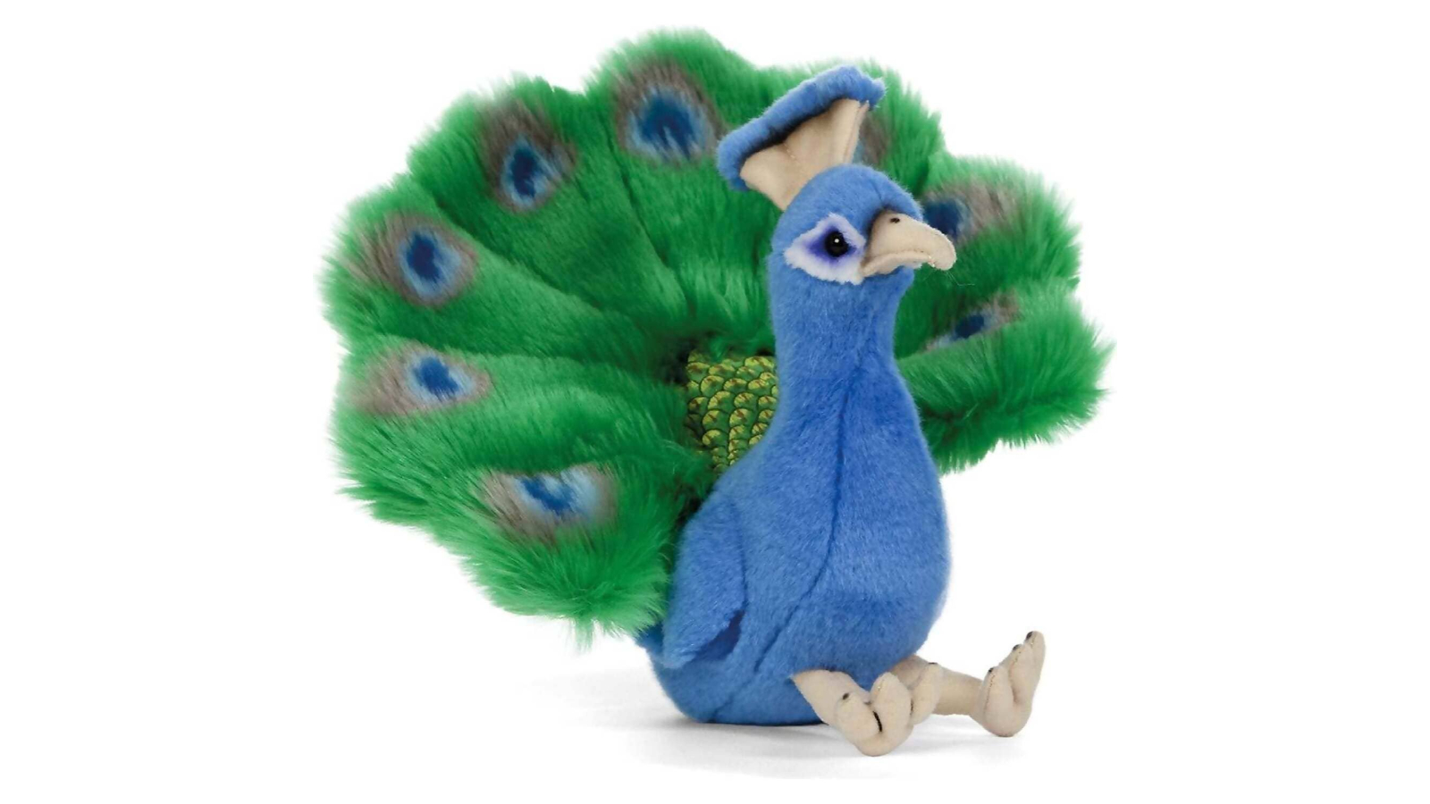 Living Nature Peacock Plush Toy