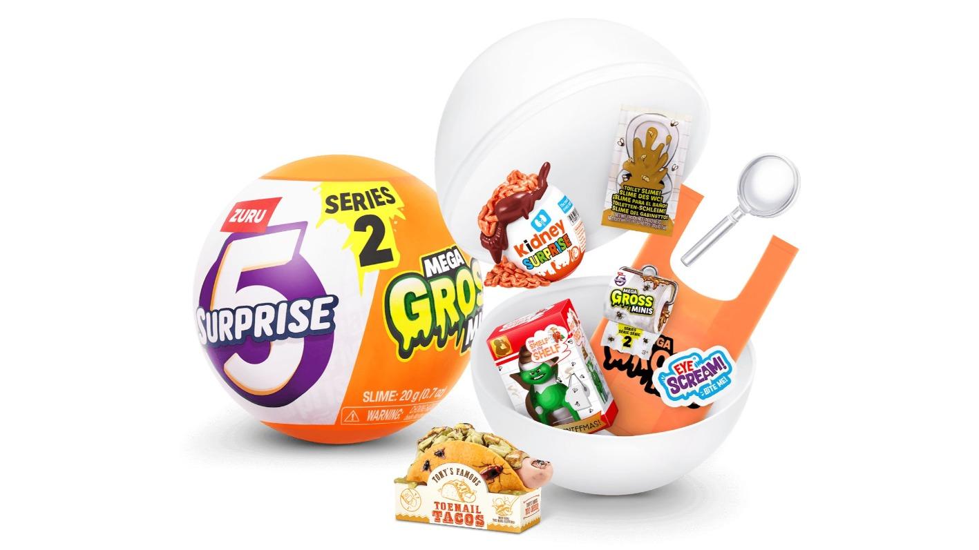5 Surprise Series 2 Mega Gross Minis Blind Capsule Playset