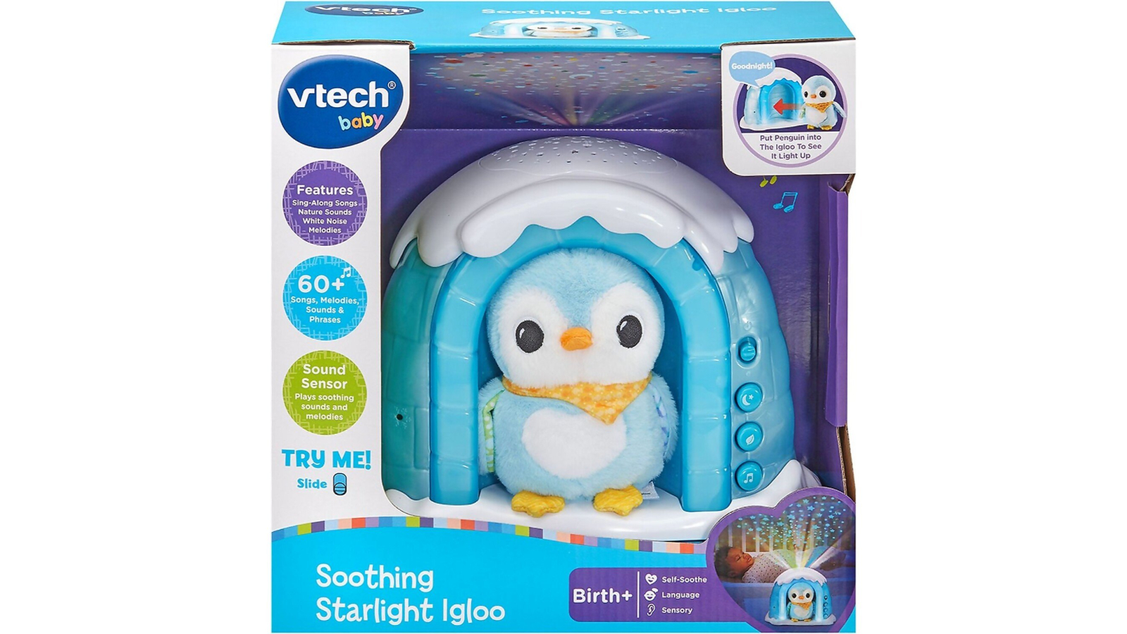 VTech Soothing Starlight Igloo Plush