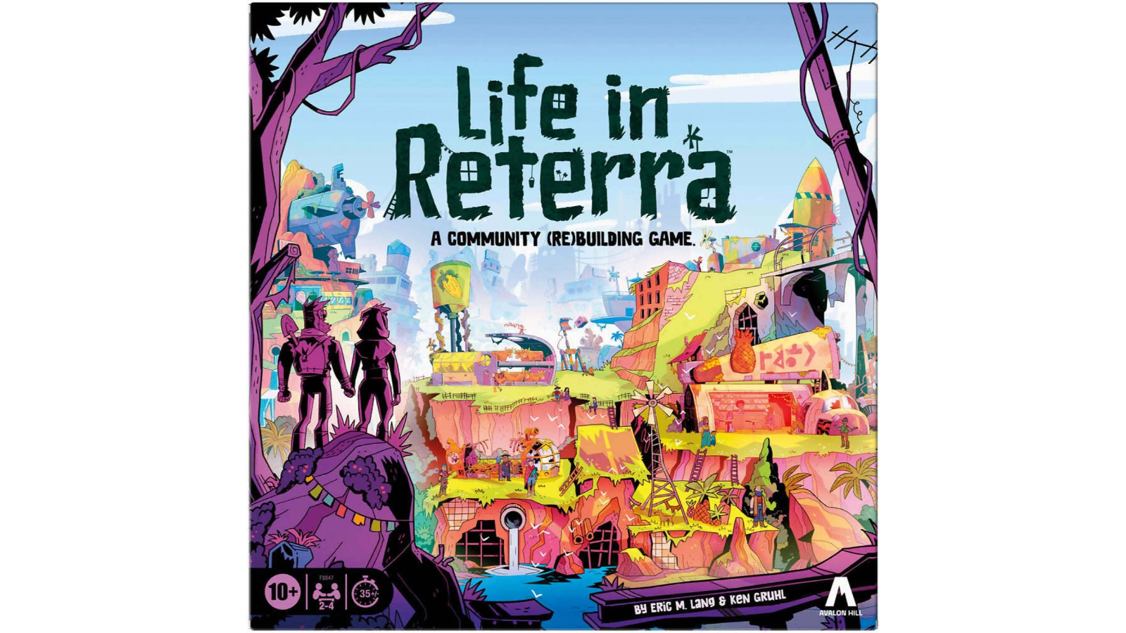 Avalon Hill Life in Reterra Board Game
