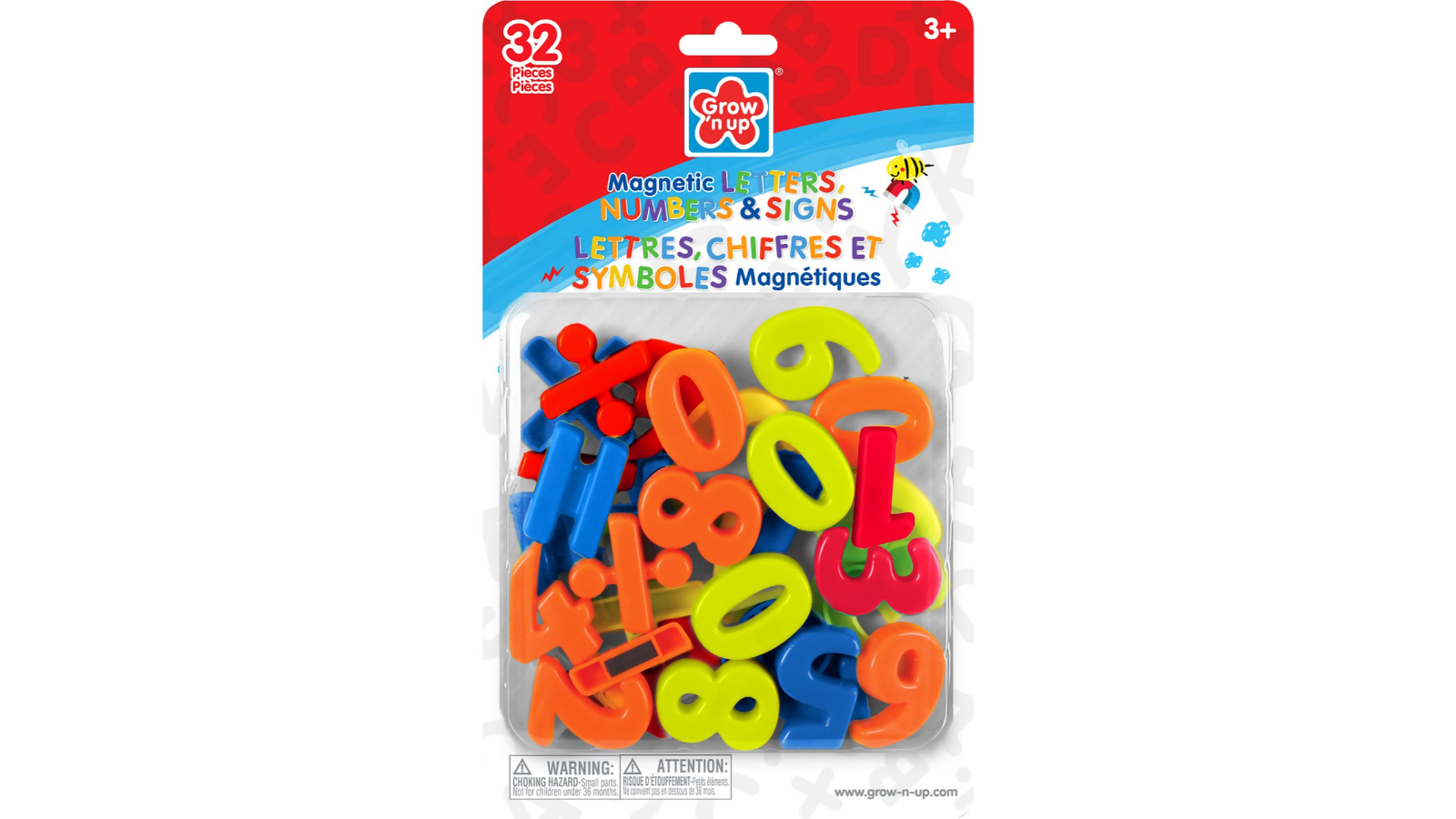 Grown Up 32 Piece Magnetic Number