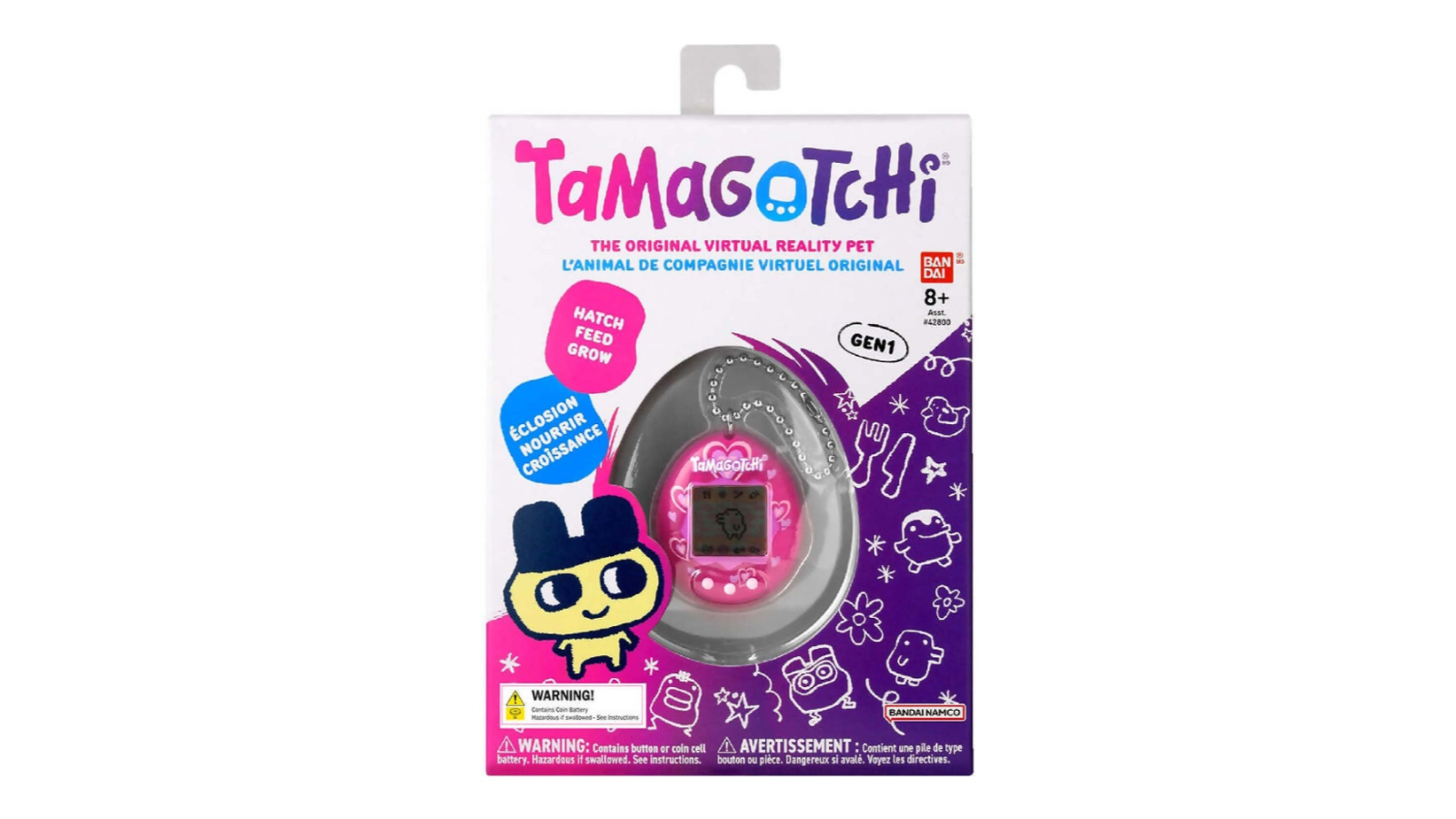 Tamagotchi Original Virtual Reality Pet Lots of Love - Generation 1