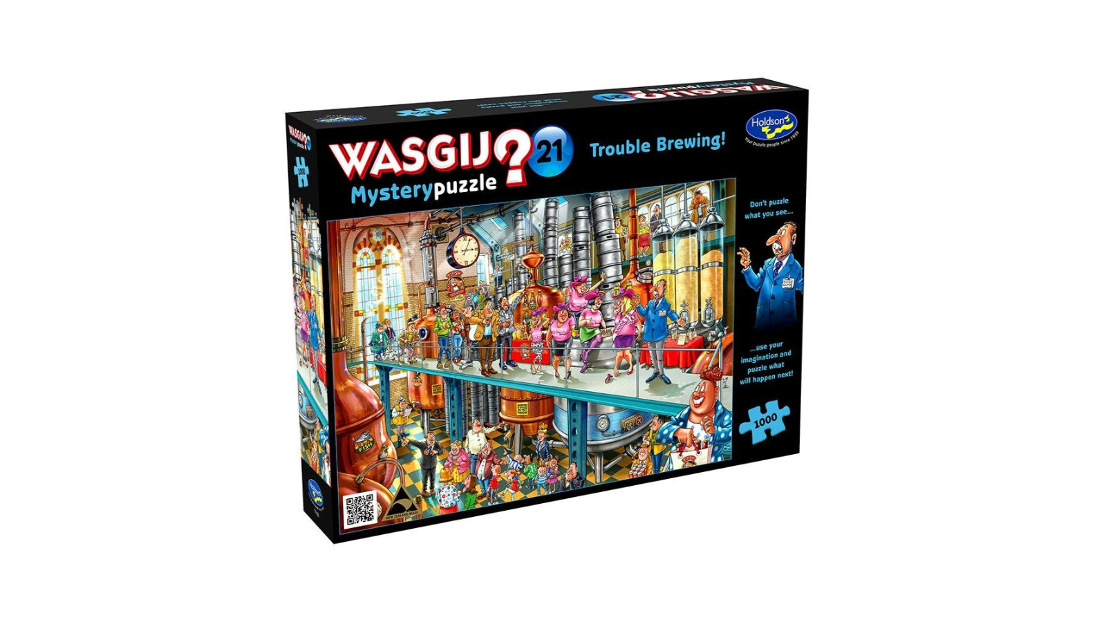 Wasgij 1000 Piece Mystery 21 Trouble Brewin Jigsaw Puzzle 
