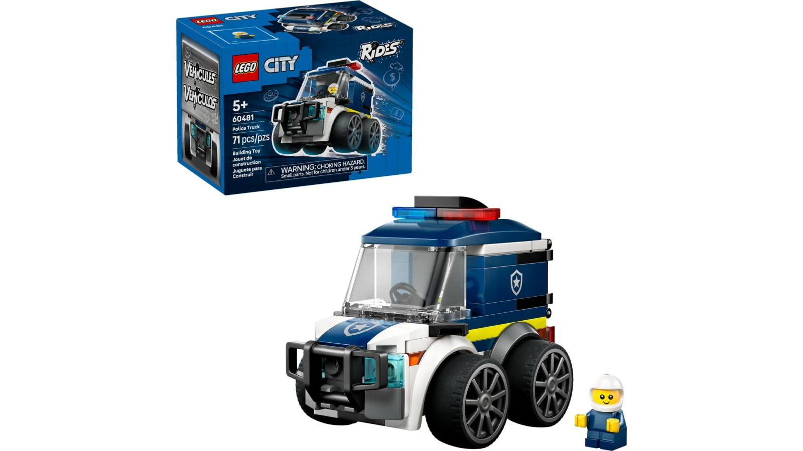 LEGO City 60481 Rides Police Truck