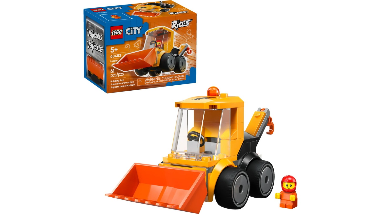 LEGO City 60483 Rides Construction Loader