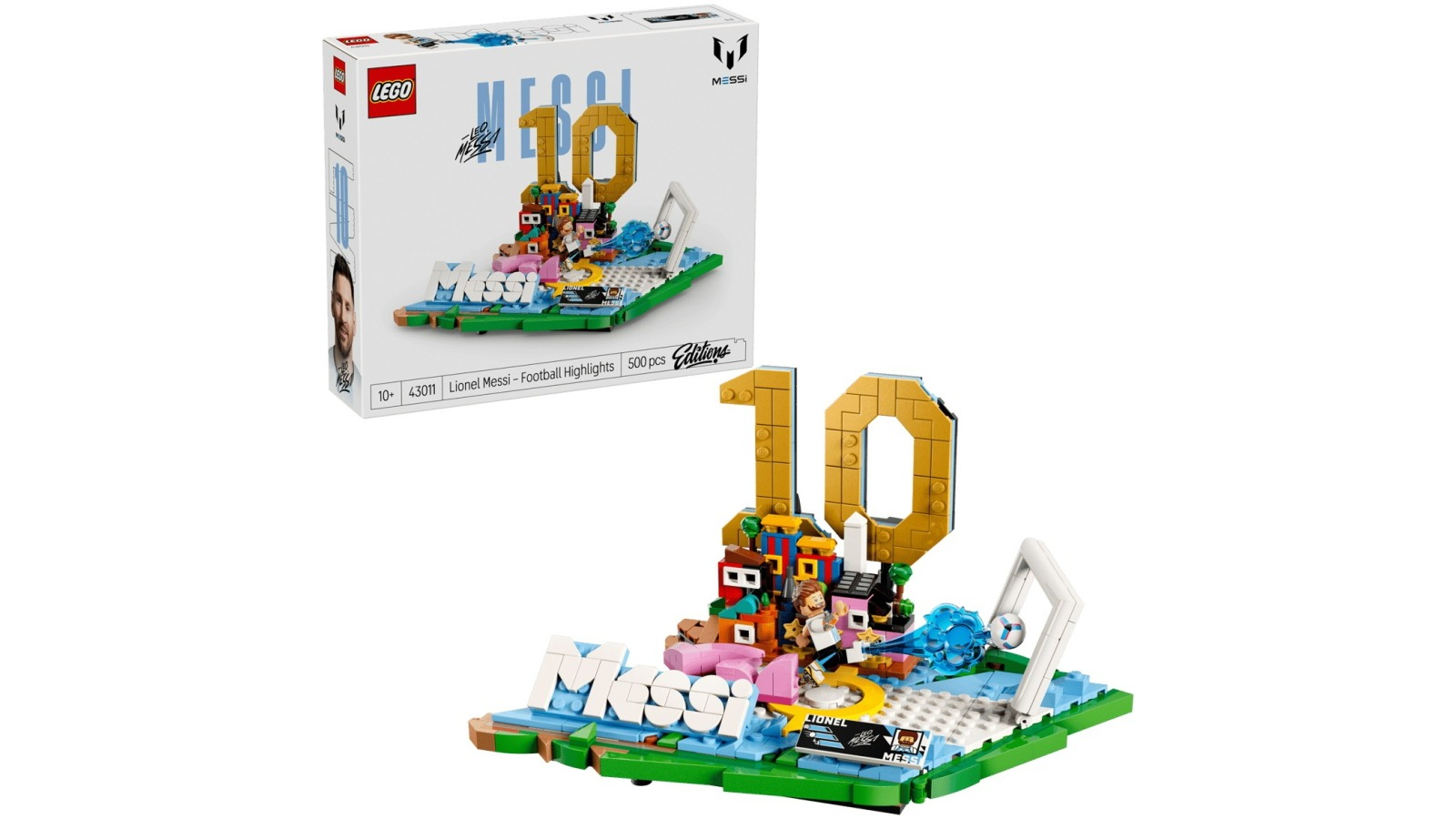 LEGO Editions 43011 Lionel Messi Football Highlights