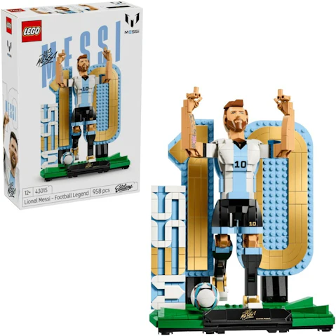 LEGO Editions 43015 Lionel Messi Football Legend