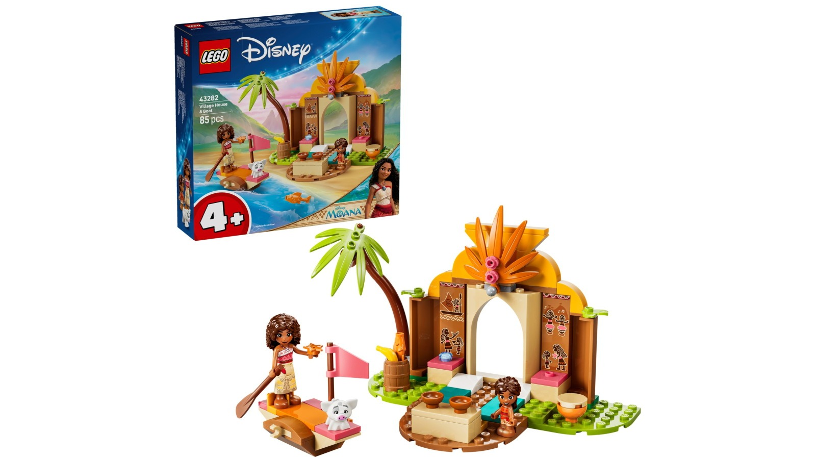 LEGO Disney 43282 Village House and Boat