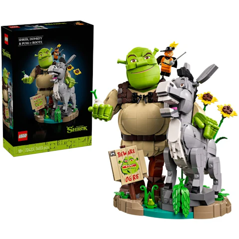 LEGO DreamWorks Shrek 72423 Shrek, Donkey and Puss in Boots