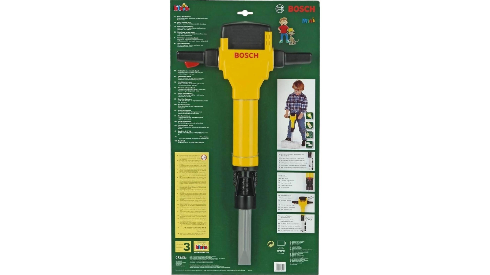 Bosch Mini Toy Jack Hammer Playset
