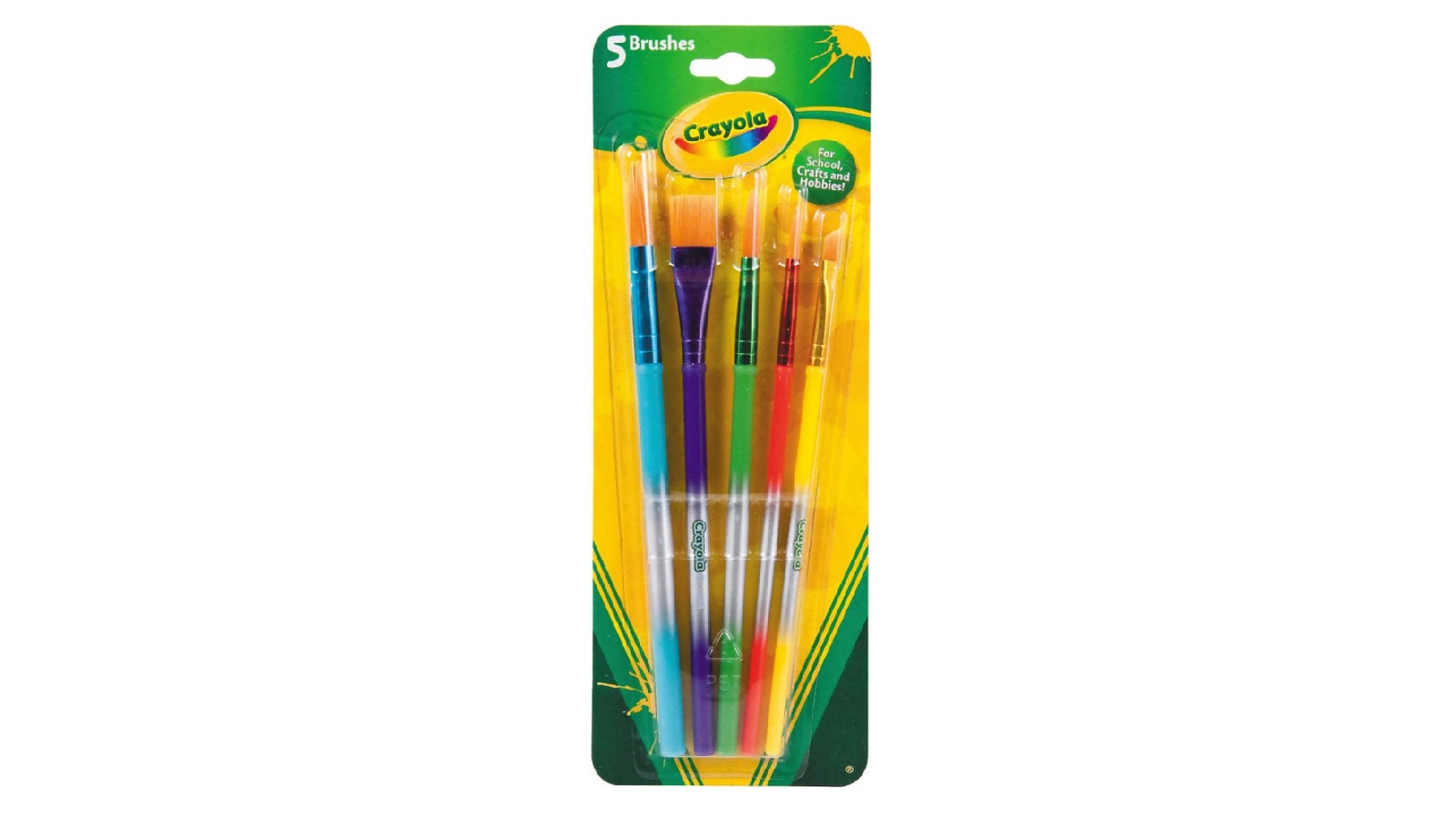 Crayola Pack of 5 Art and Craft Brush