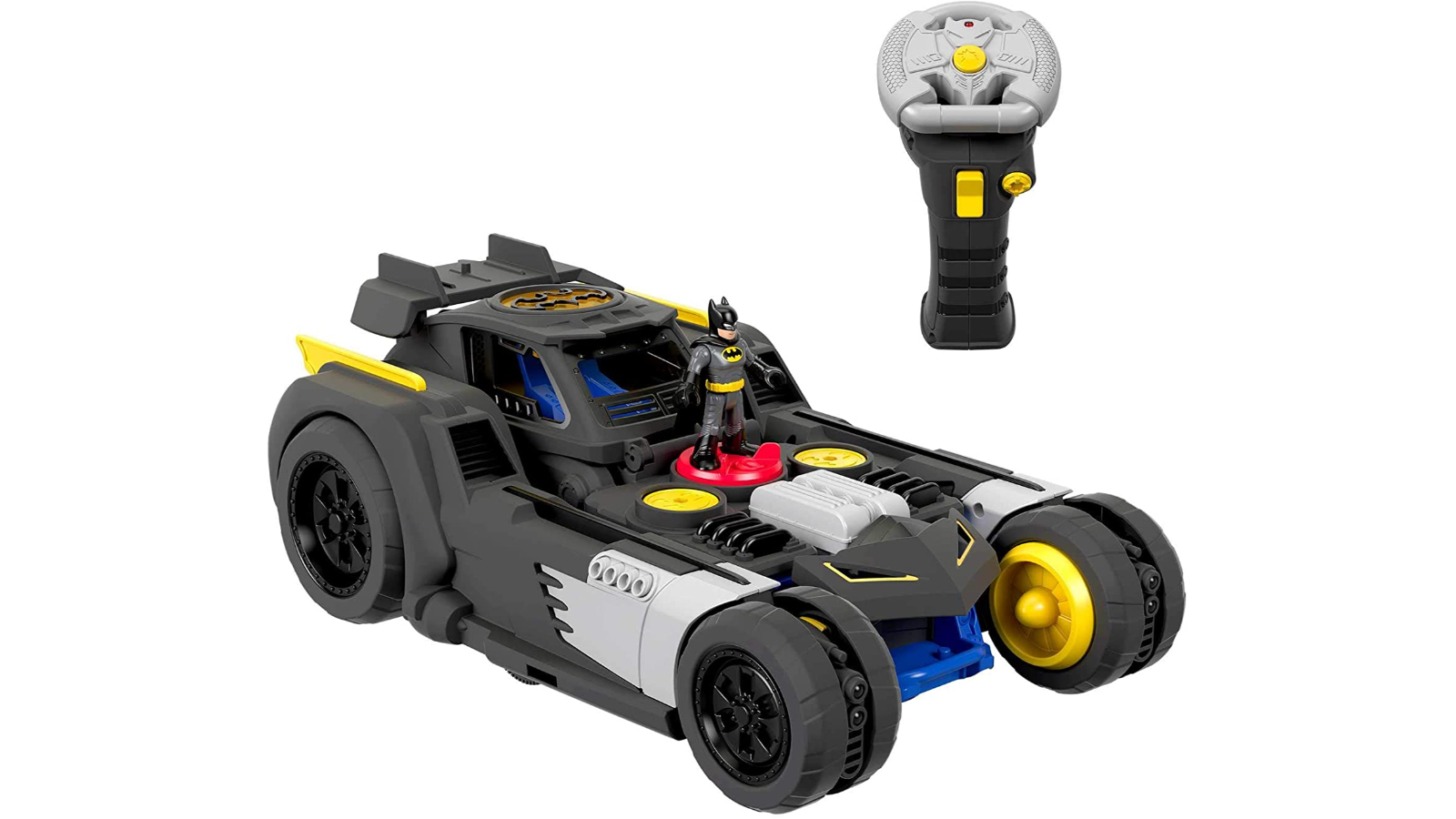 Fisher Price Imaginext DC Super Friends Transforming Batmobile R/C