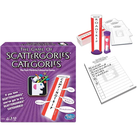 Game Scattergories Categories Winning Moves