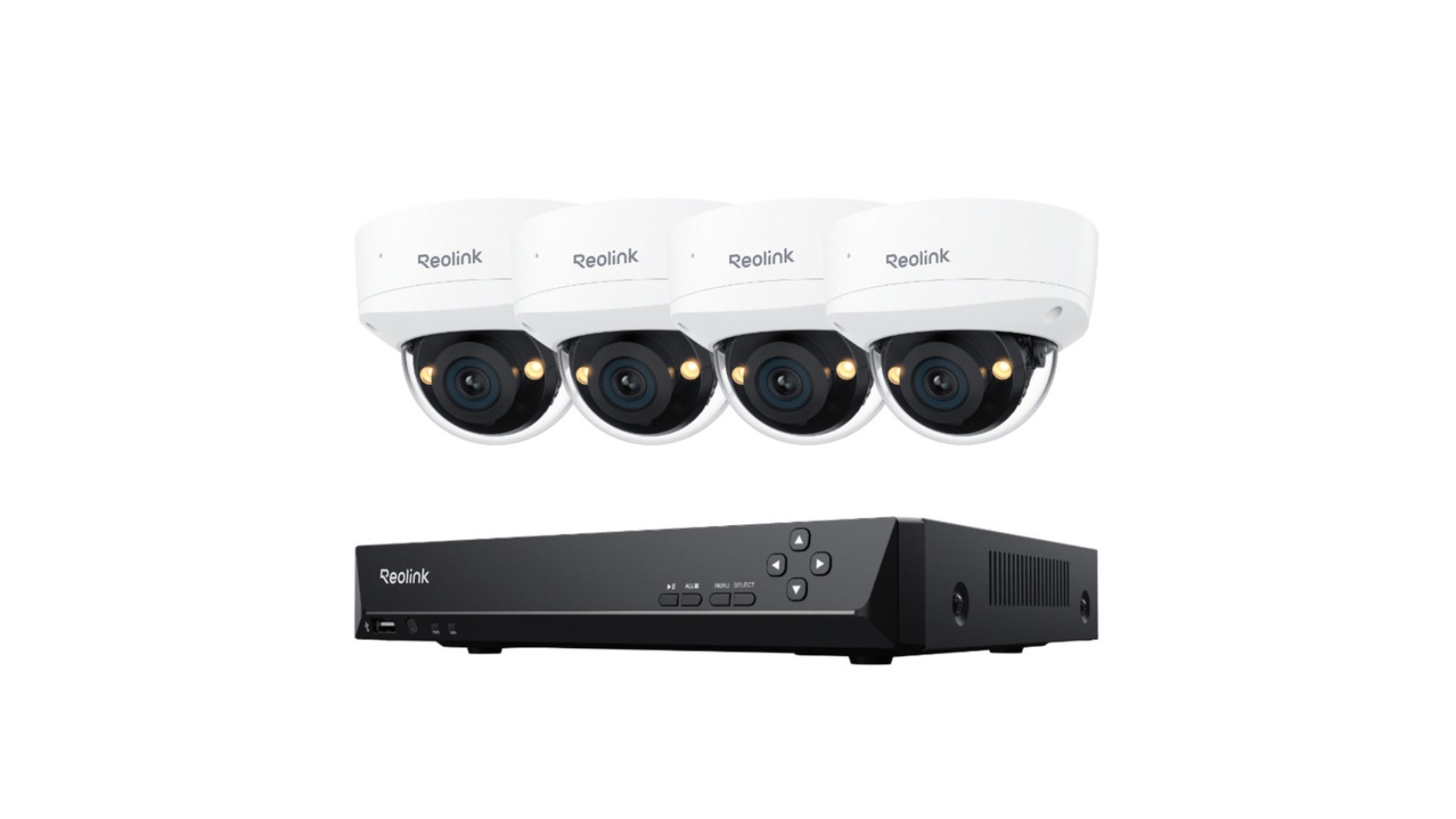 Reolink 4K 8MP IK10 PoE Security System 2TB NVR