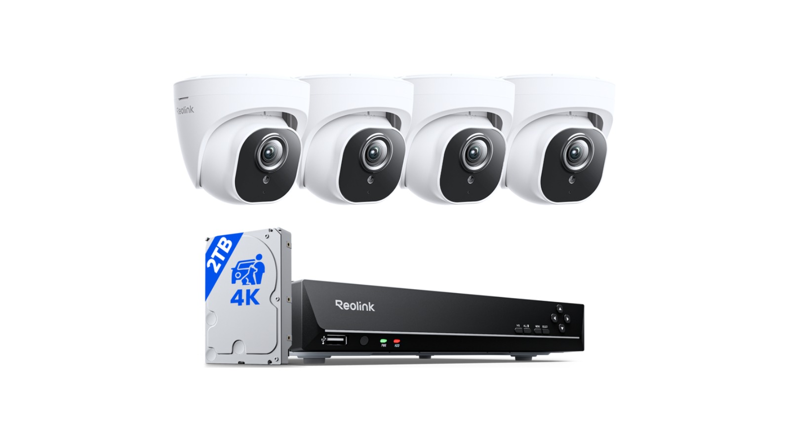 Reolink 8-Channel 4K PoE Outdoor CCTV Security Camera System