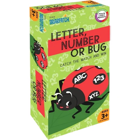 Briarpatch Letter Number or Bug Card Game