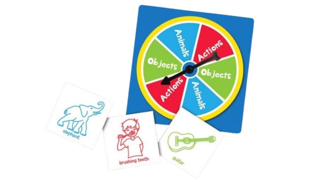 U Games Charades Kids on Stage Tin Card Game
