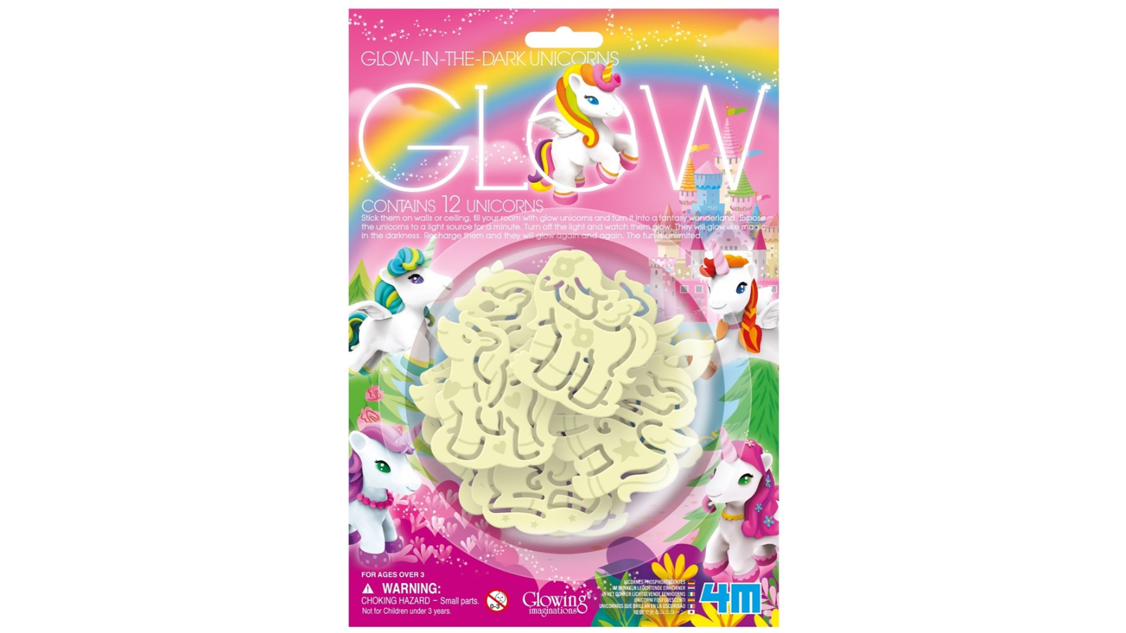 4m Glow in the Dark Unicorns