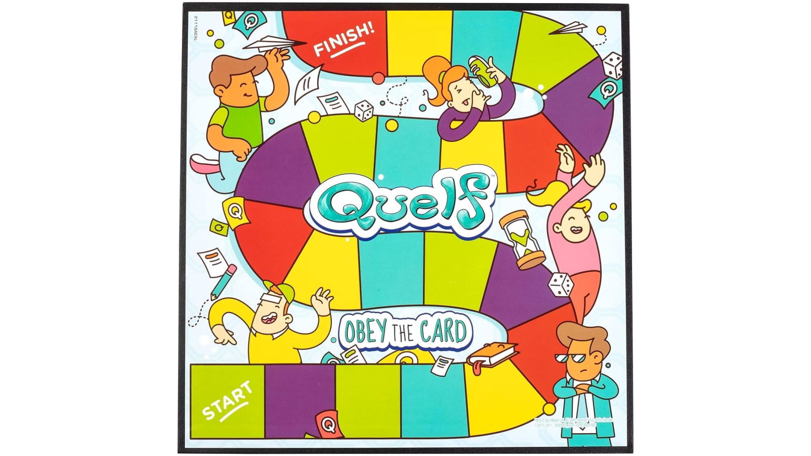 Quelf Board Game Obey the Card: store New