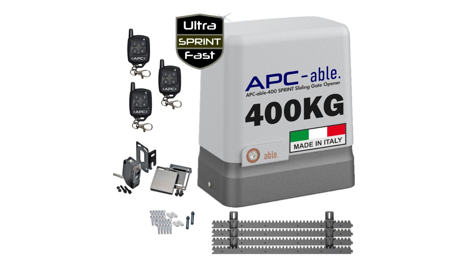 APC-ABLE High-Speed Sliding Gate Opener Safety Kit