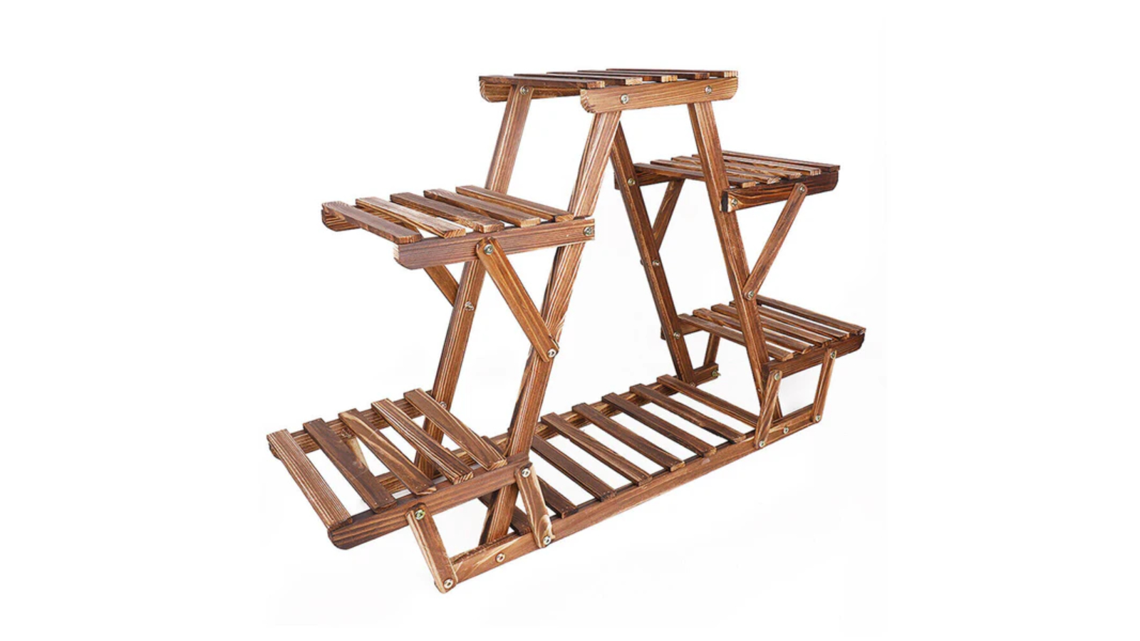 Pretty & Practical Heavy Duty Pine Wood Plant Stand