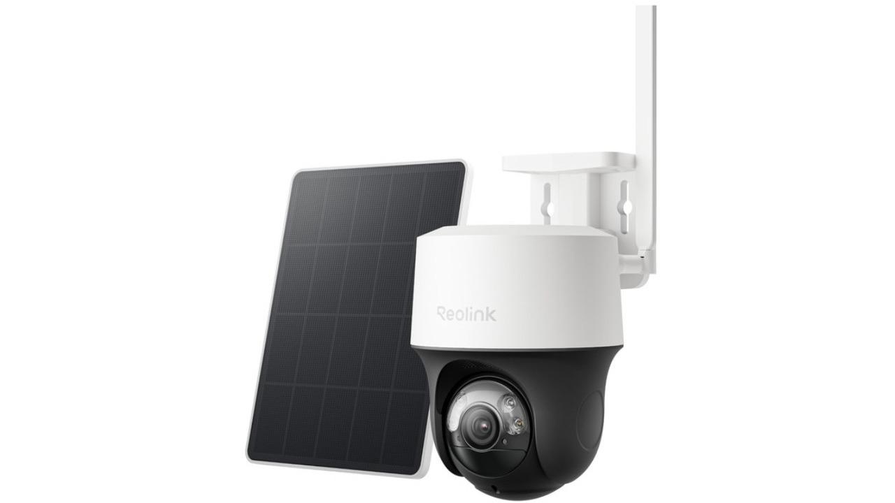 Reolink 4G LTE Go PT S Lite Auto Tacking Security Camera + Solar Panel