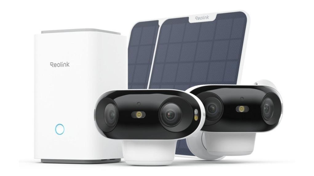 Reolink 2 Piece 4K 6W Solar Panel Security Camera