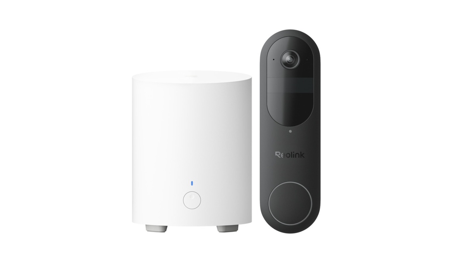 Reolink 4MP Battery Doorbell with Hub Mini 1:1 Head-to-Toe View