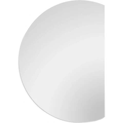 Hubsite 90 x 60cm Asymmetrical Frameless Design Wall Mirror