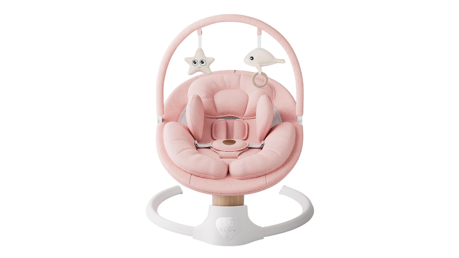 Baby Glide Portable Electric Swing - Pink