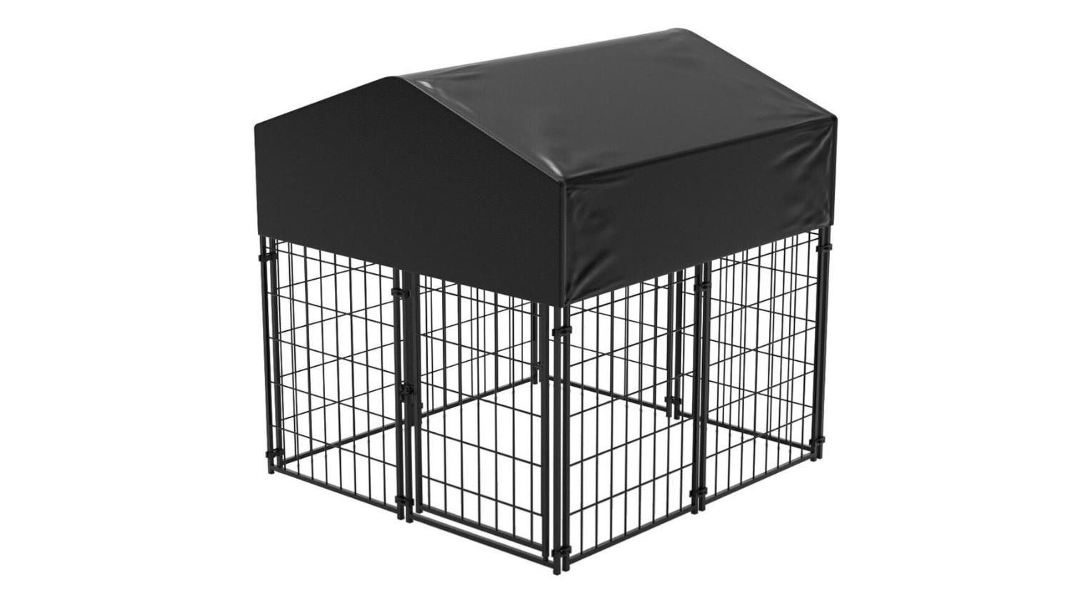 Pretty & Practical Large Heavy-Duty Villa Dog Kennel
