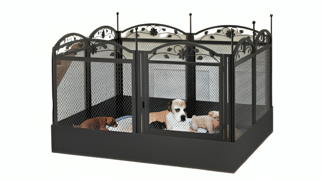 Pretty & Practical Waterproof Dog Playpen - X-Large