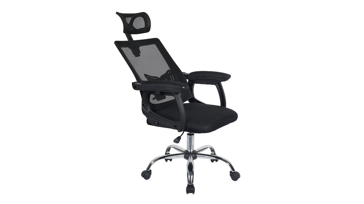 Pretty & Practical Ergonomic Gaming Office Chair with Back Mesh and Foam