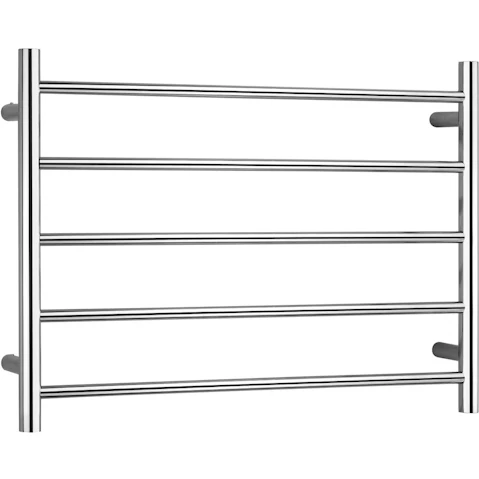Linsol Allegra 5 Bar Stainless Steel Dual Wire Heated Towel Rail