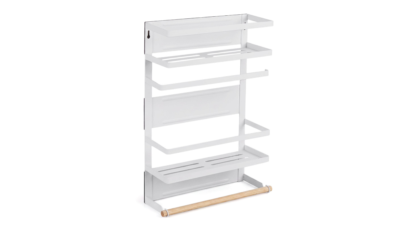 Adivo Magnetic Refrigerator Rack - White