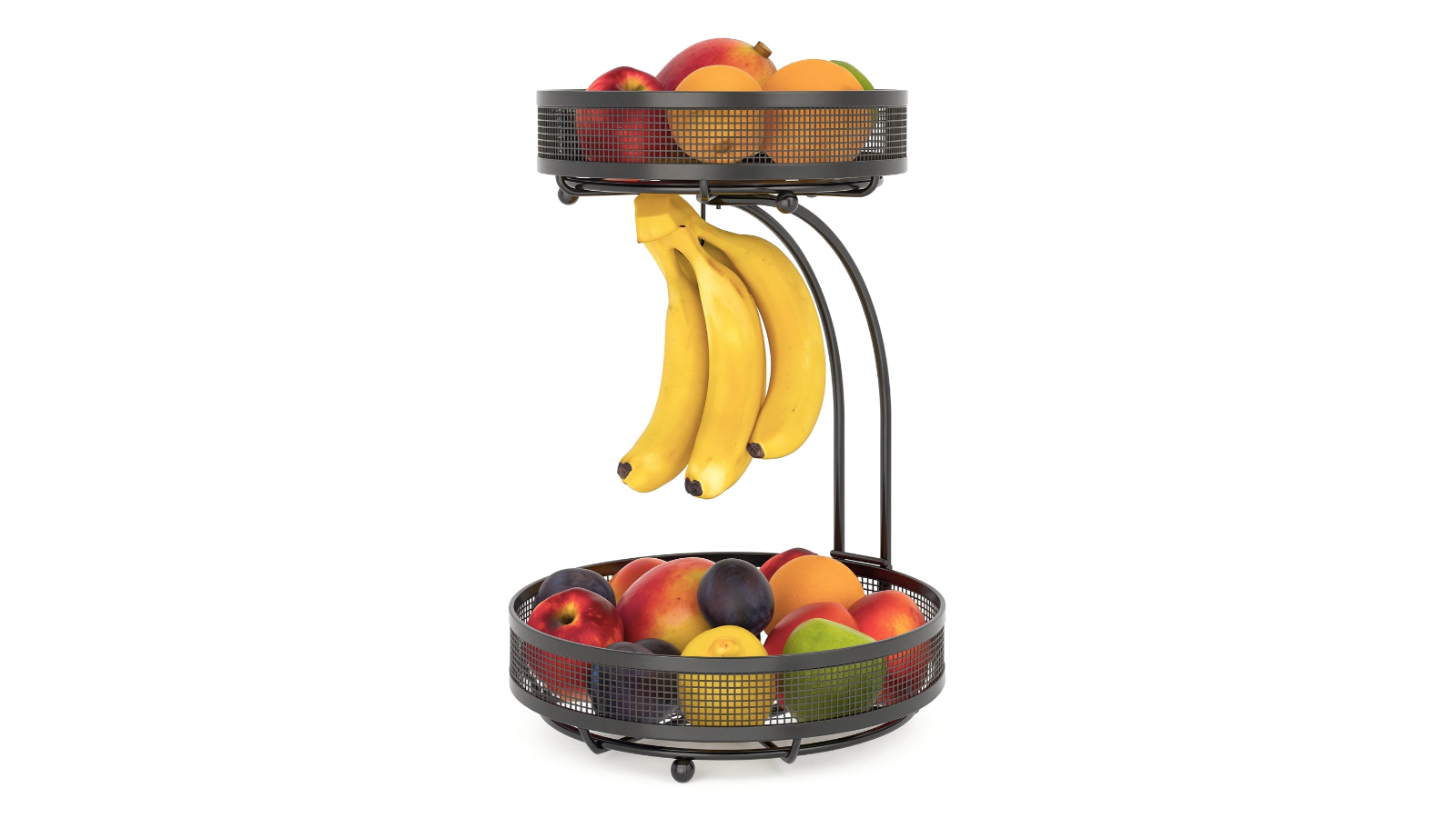 Adivo 28cm 2-Tier Detachable Rack - Black