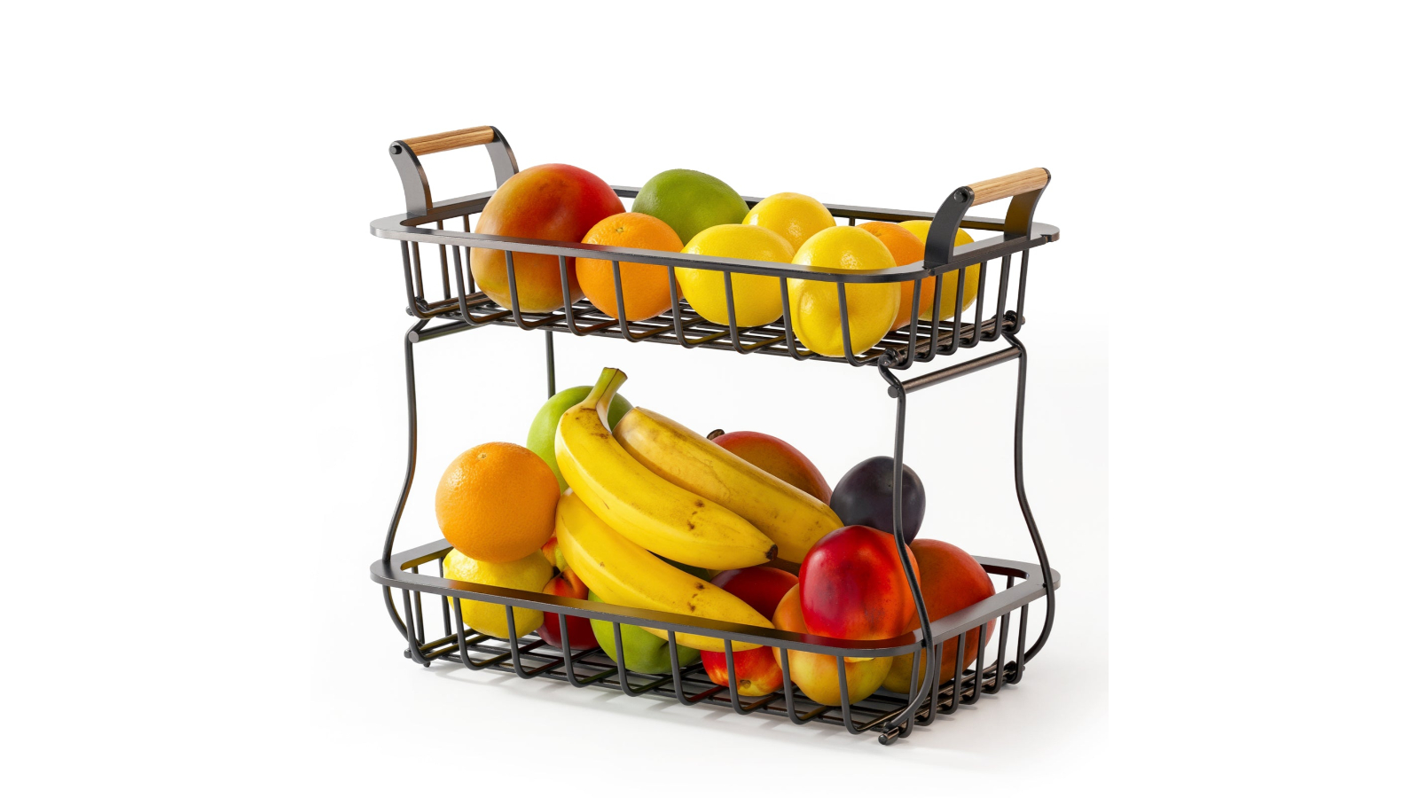 Adivo 2-Tier Detachable Rack - Black