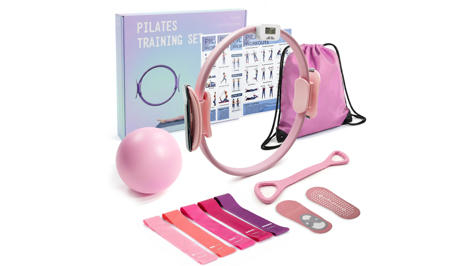 MaxU-Pilates Training Set - Pink